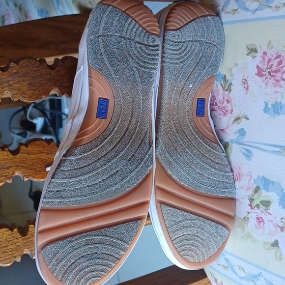 Keds Womens Tan Plaid Canvas Casual Comfort Sports Sneakers Shoes Size US 7 - Picture 7 of 8